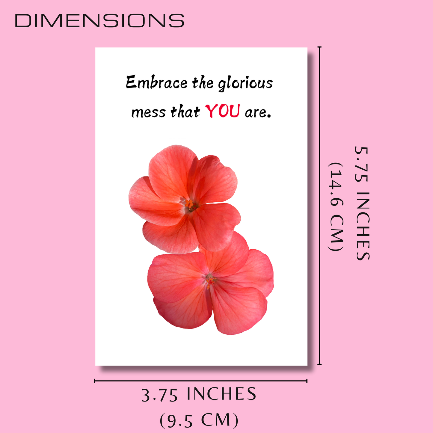 Greetsy Set of 18 Flower Story Inspire Self-Care & Affirmation Cards for Women - Positive Thinking, Body & Mind Positivity, Self-Love & Motivation | Cute, Colorful Gift for Moms, Wives, Girlfriends & Daughters - Perfect for Birthdays & Mother's Day