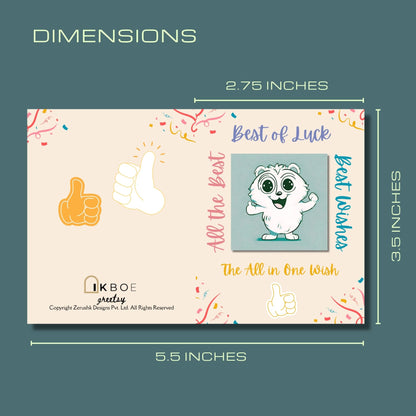 Greetsy Greeting Cards Set - 16 Cards with Envelopes for Different Occasion | Notecards | Gift Cards | Unique & Creative Gifting Ideas